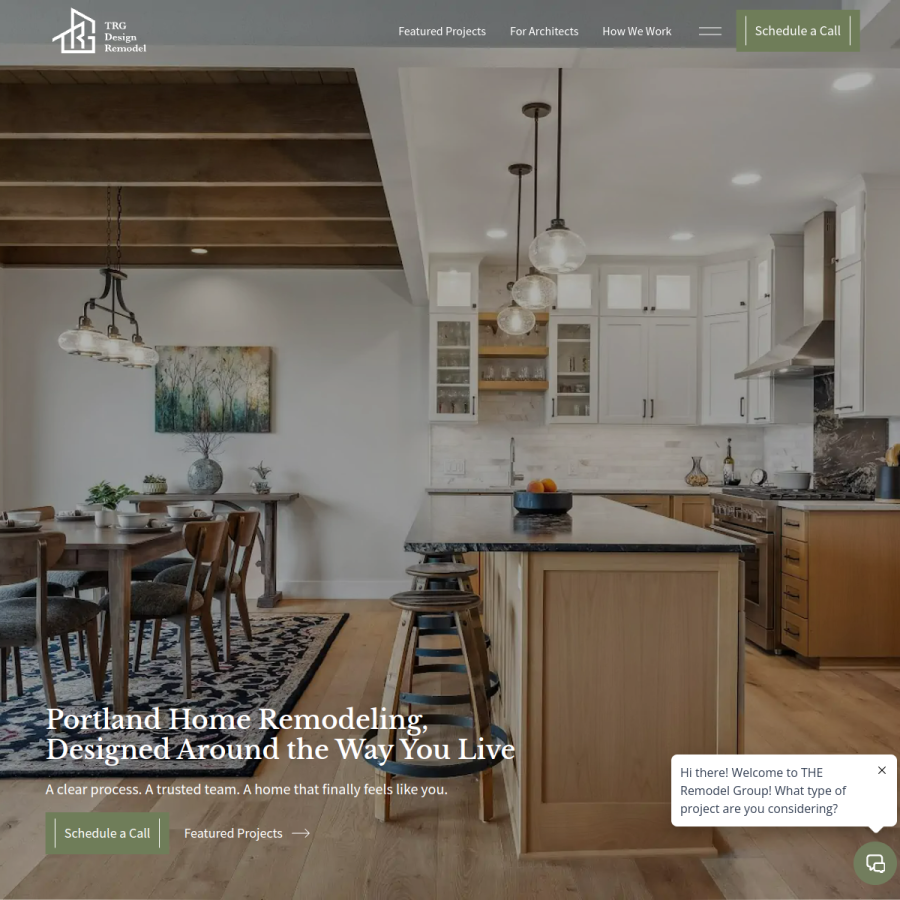 theremodelgroup.com homepage screenshot