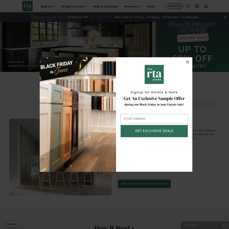 thertastore.com homepage screenshot
