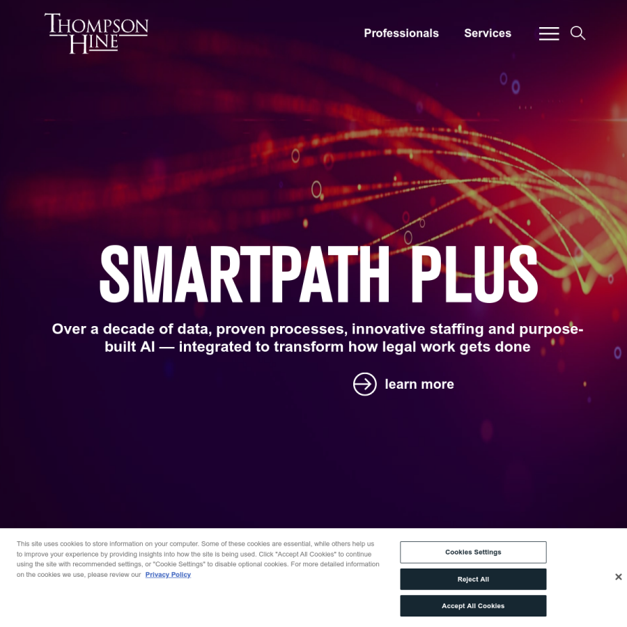 thompsonhine.com homepage screenshot