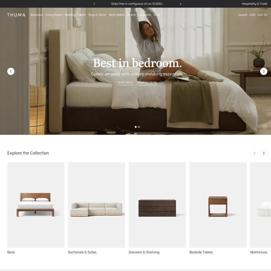 thuma.co homepage screenshot