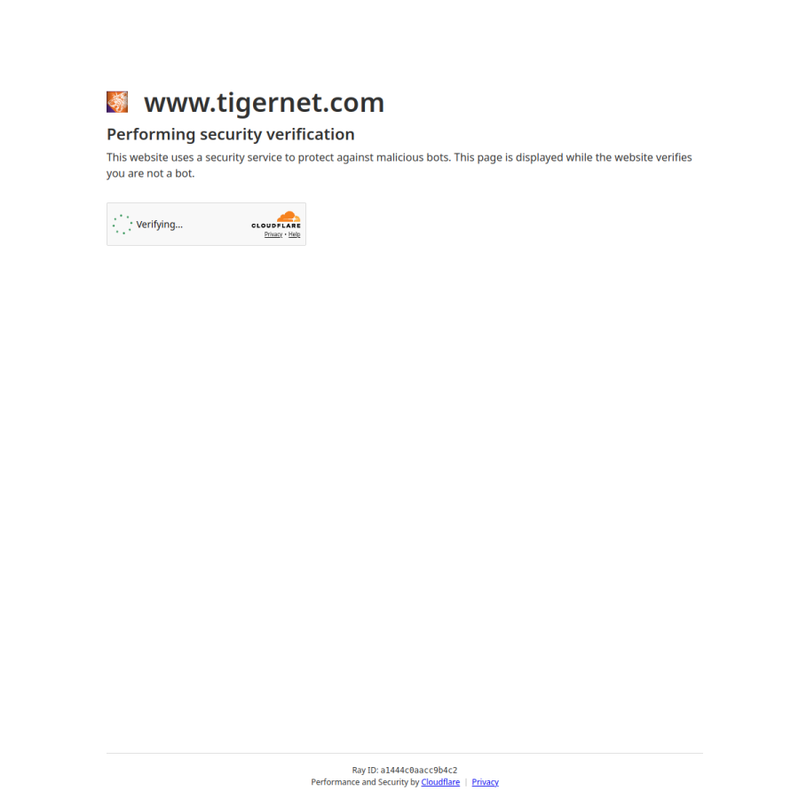 tigernet.com homepage screenshot