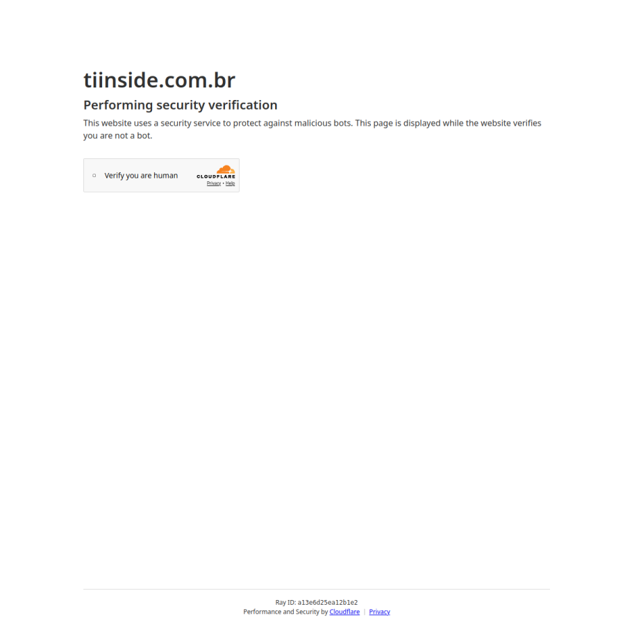 tiinside.com.br homepage screenshot