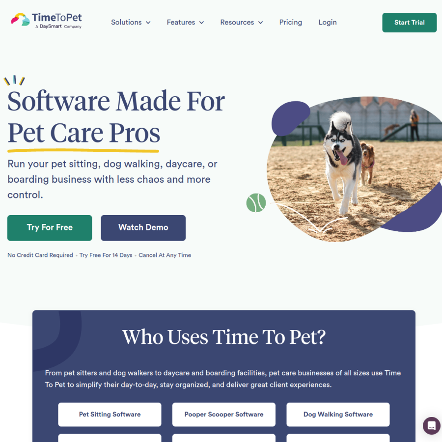 timetopet.com homepage screenshot
