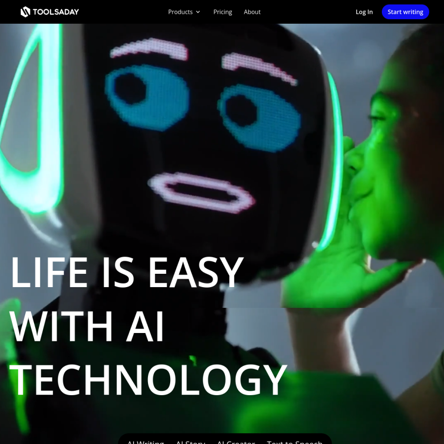 toolsaday.com homepage screenshot