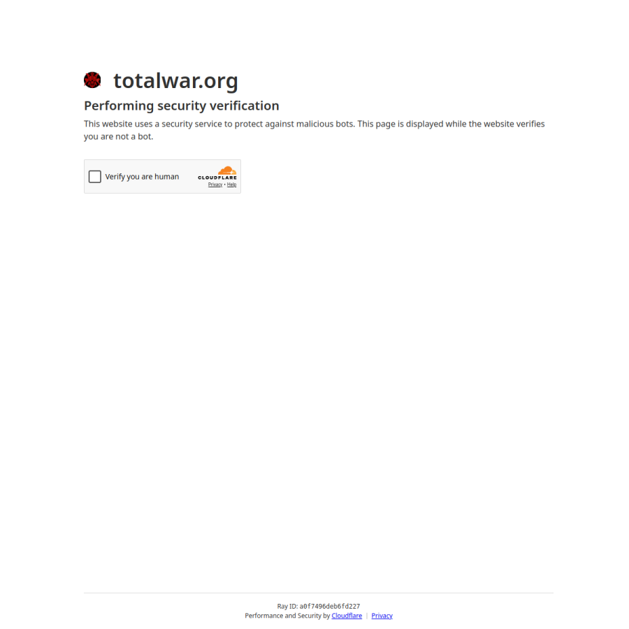 totalwar.org homepage screenshot