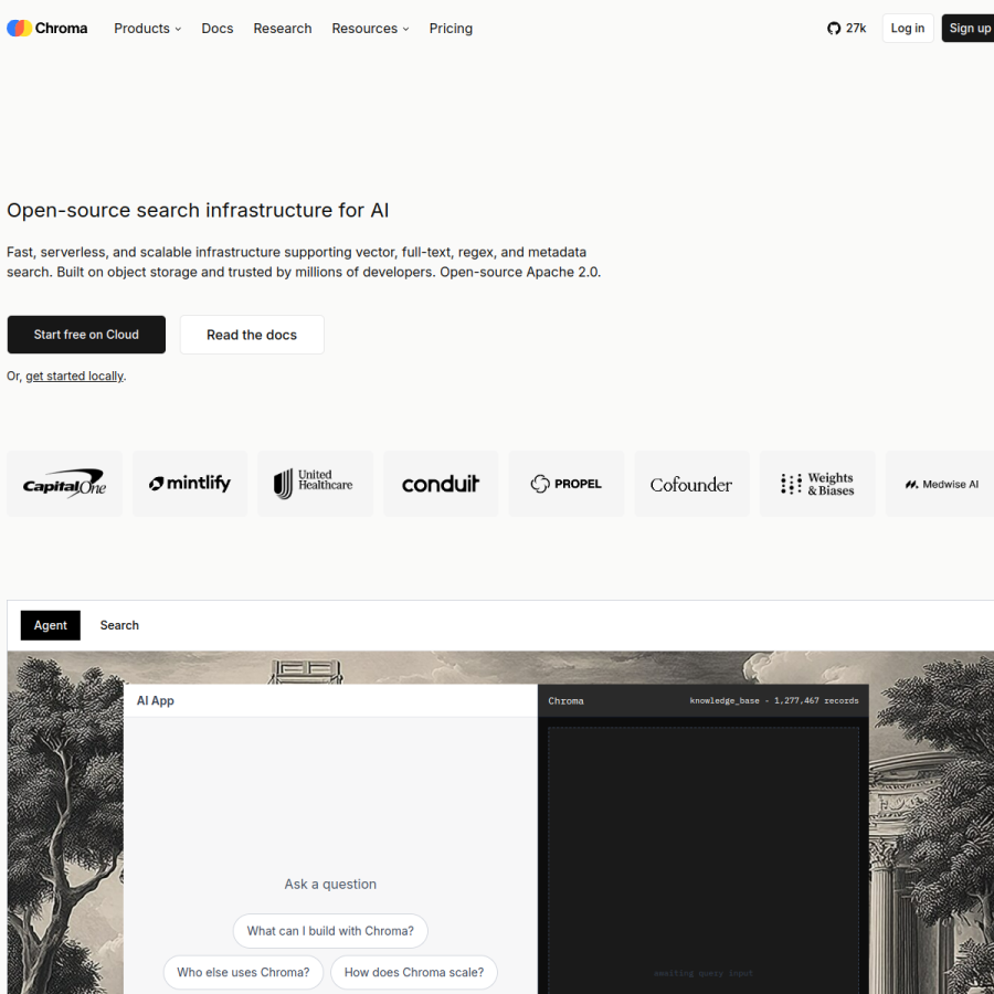 trychroma.com homepage screenshot