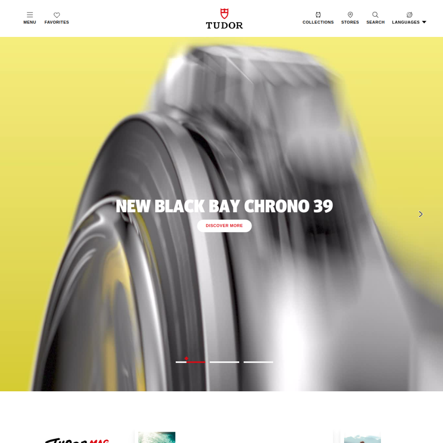 tudorwatch.com homepage screenshot