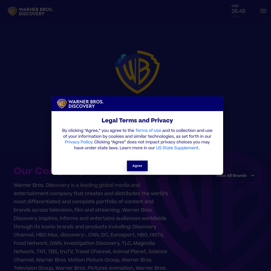 turner.com homepage screenshot