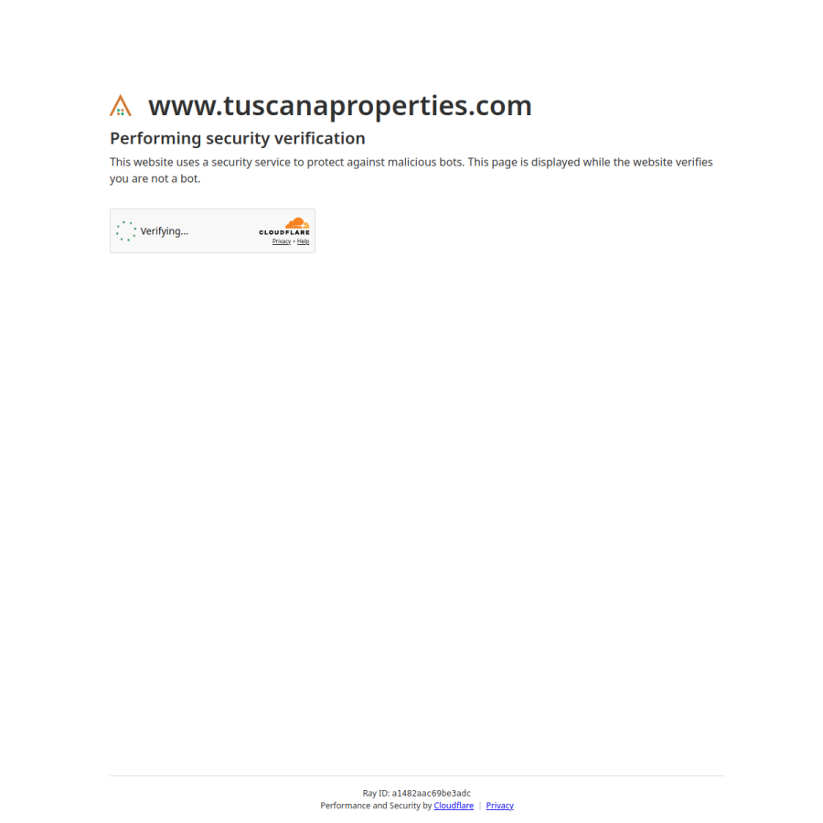 tuscanaproperties.com homepage screenshot