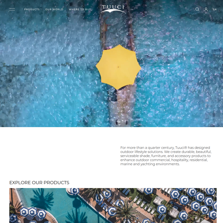 tuuci.com homepage screenshot