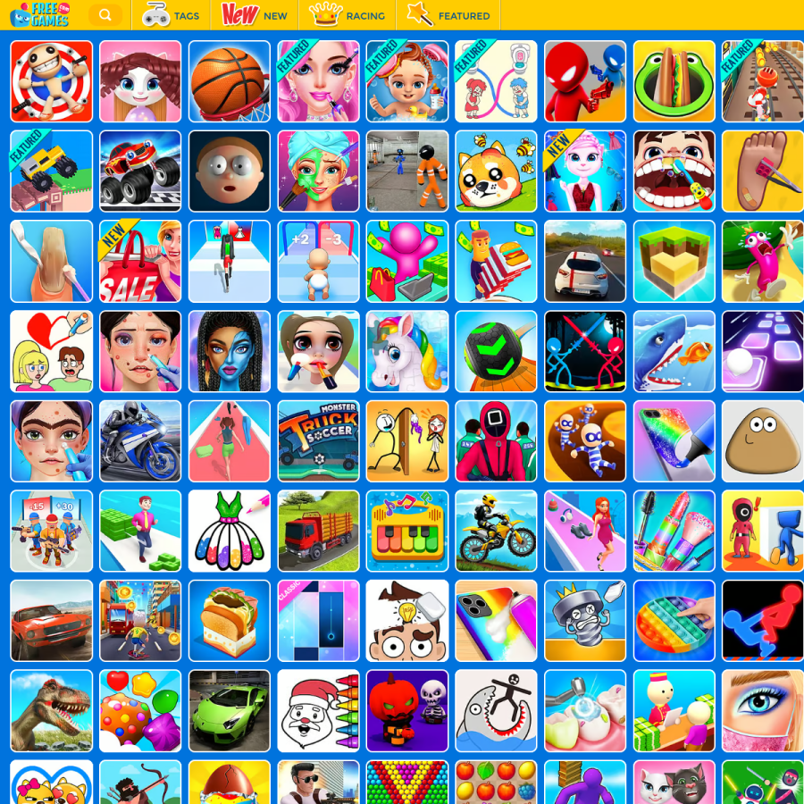 ufreegames.com homepage screenshot