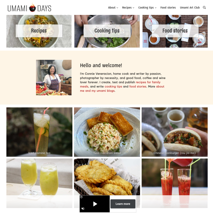 umamidays.com homepage screenshot