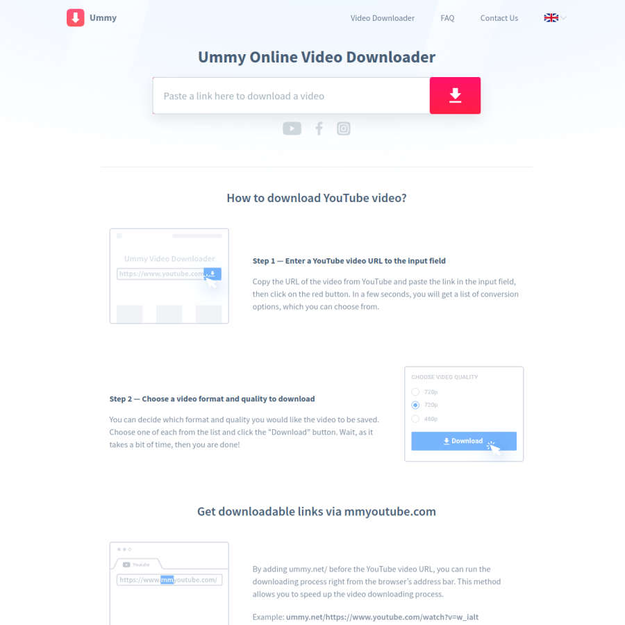 ummy.net homepage screenshot