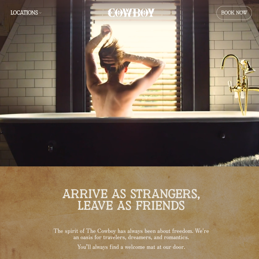 urbancowboy.com homepage screenshot
