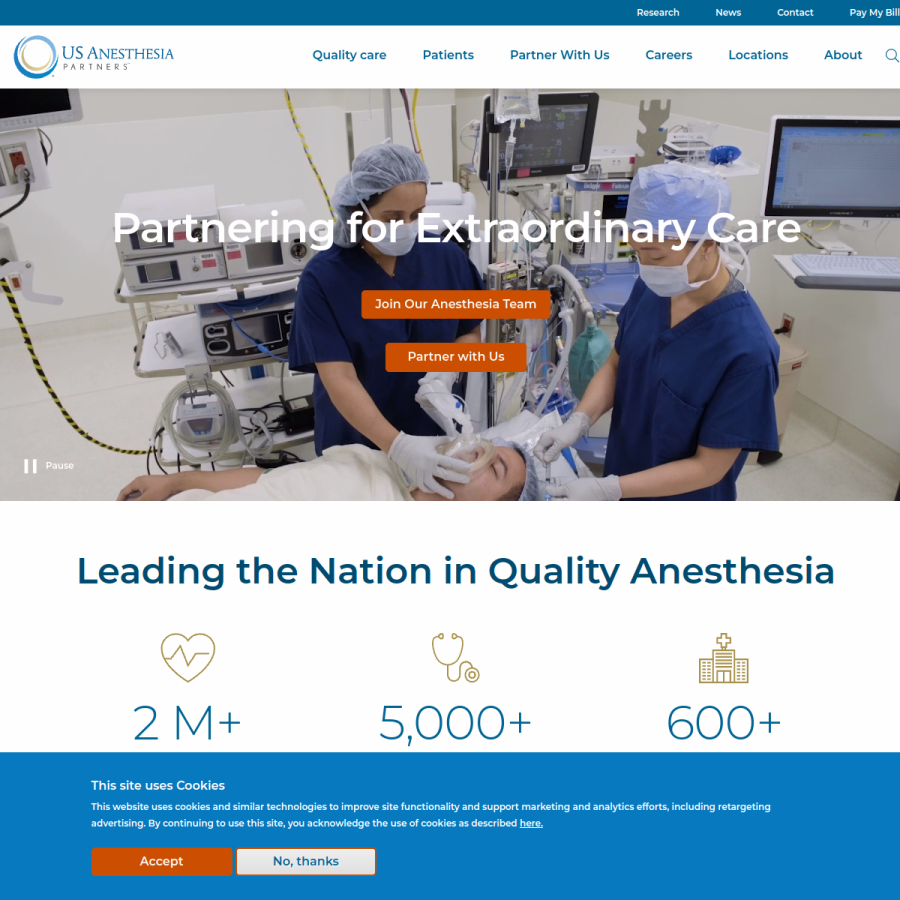 usap.com homepage screenshot