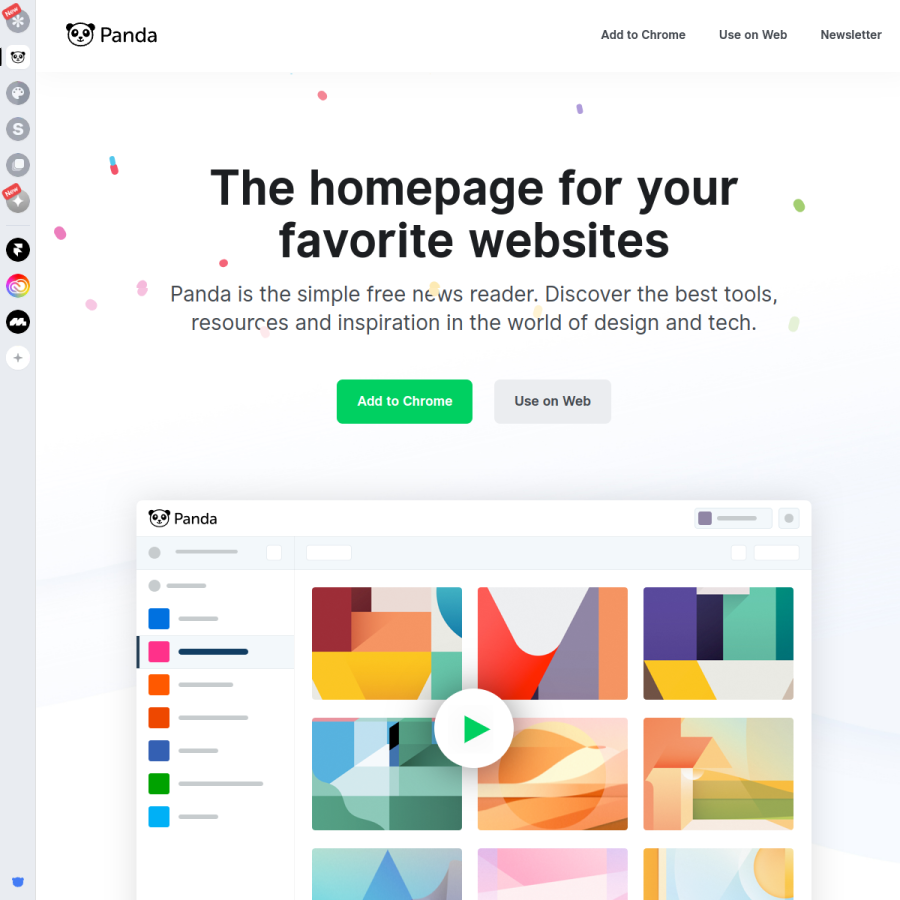 usepanda.com homepage screenshot