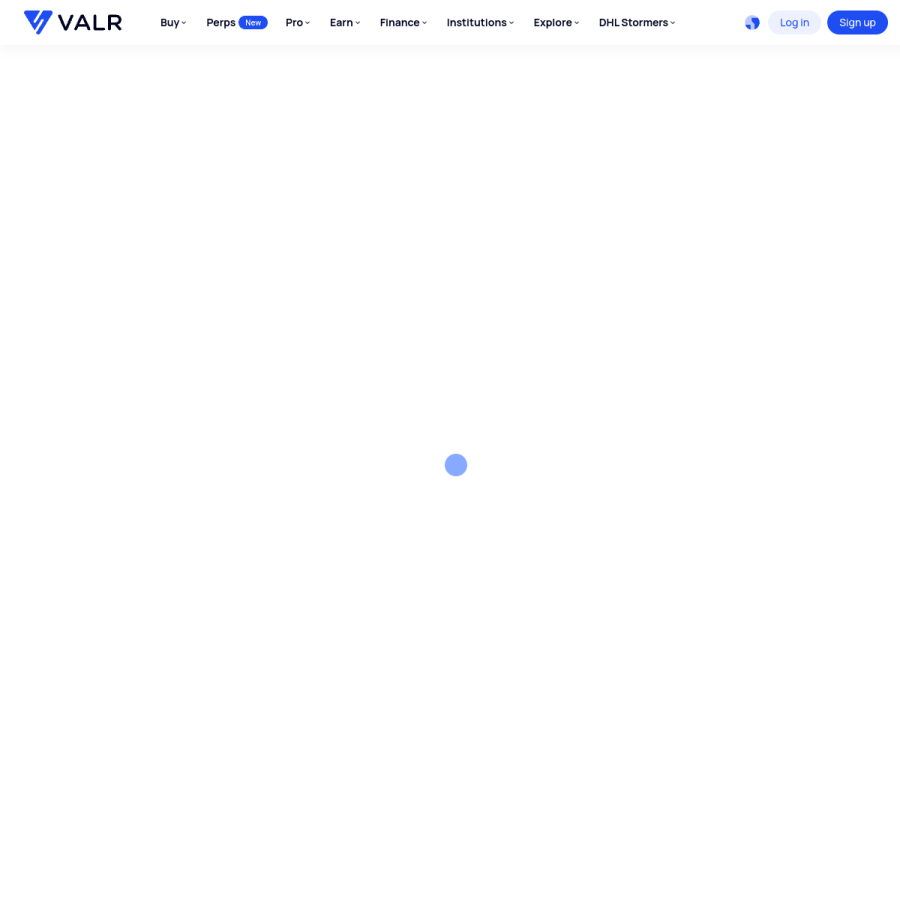 valr.com homepage screenshot