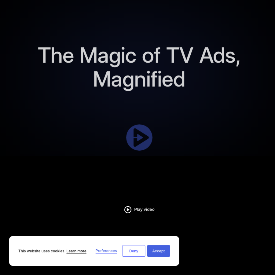 vdx.tv homepage screenshot