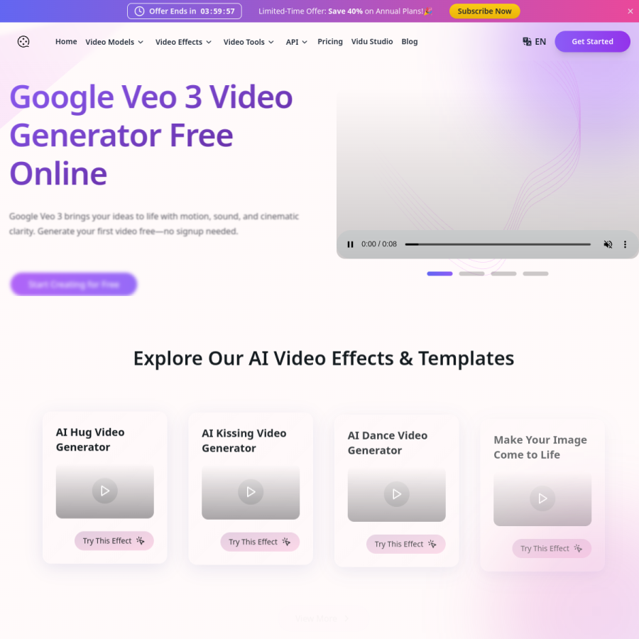 videomaker.me homepage screenshot