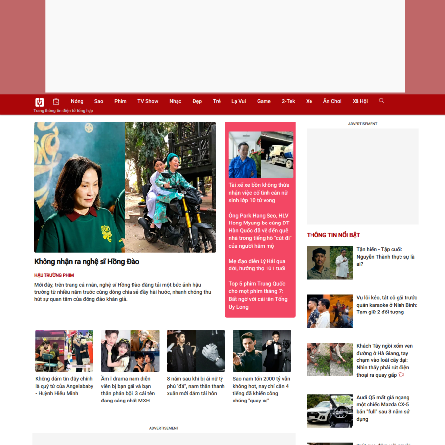 vietgiaitri.com homepage screenshot