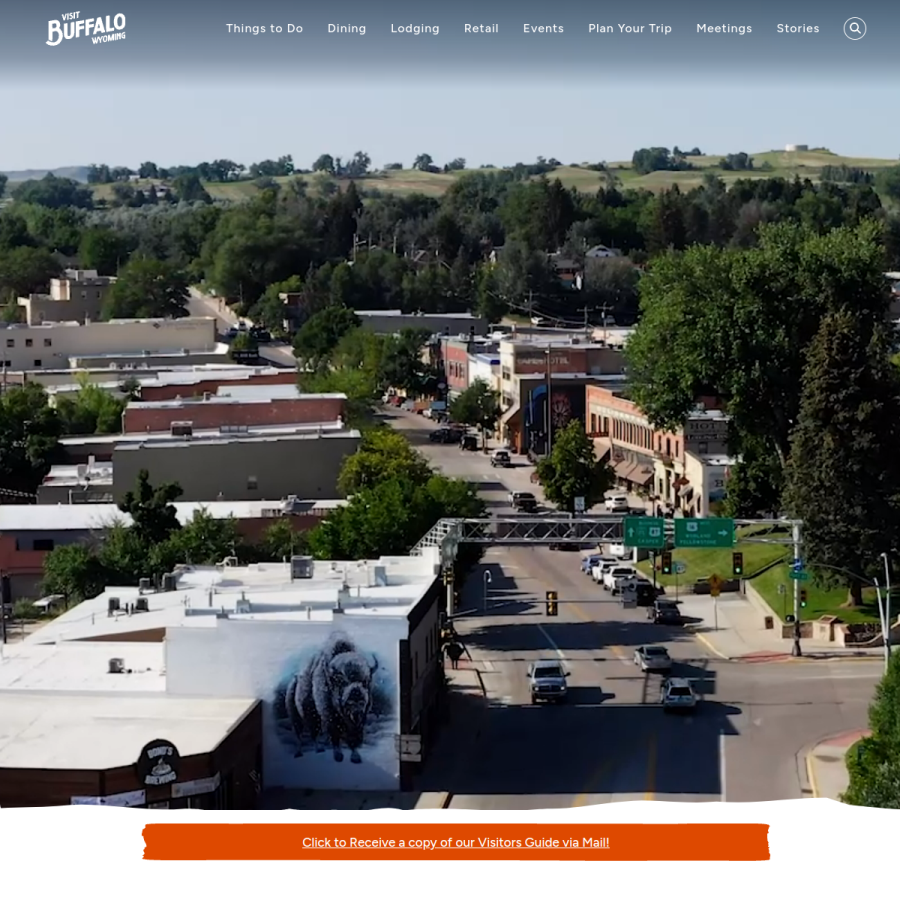 visitbuffalowy.com homepage screenshot