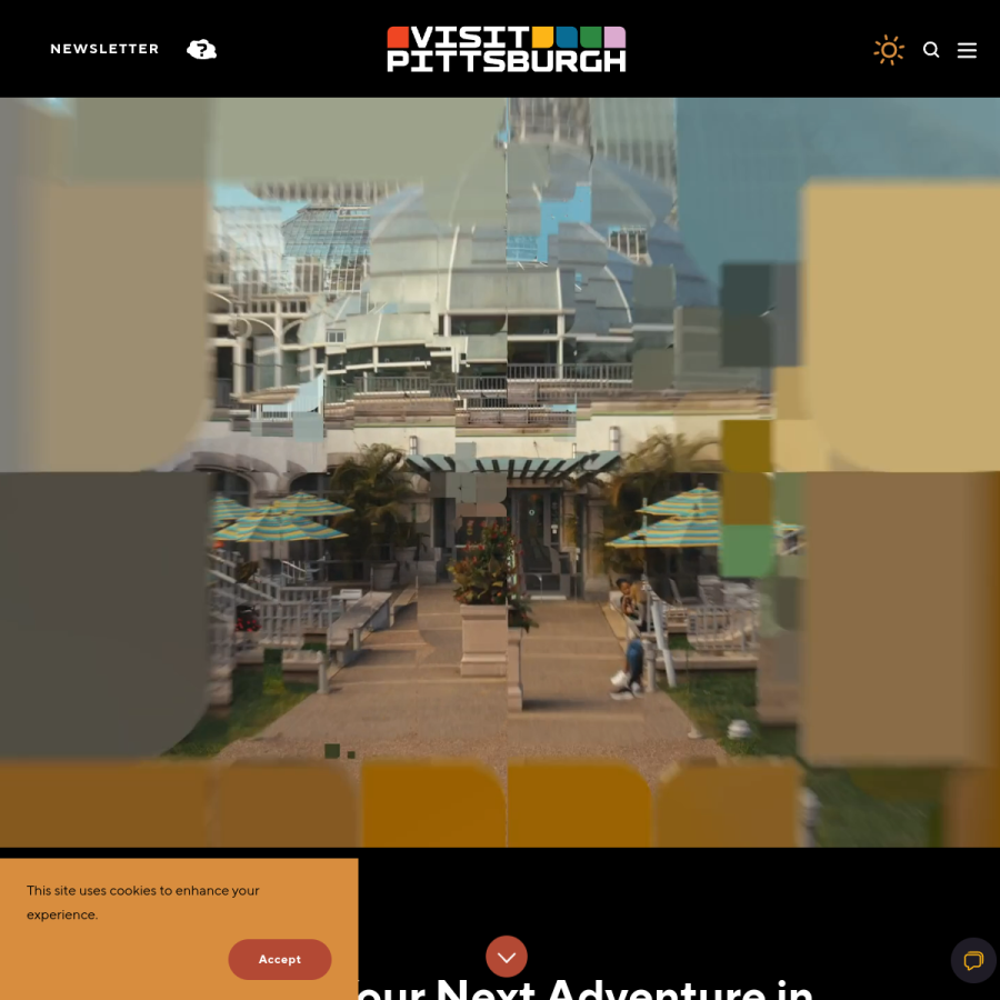 visitpittsburgh.com homepage screenshot