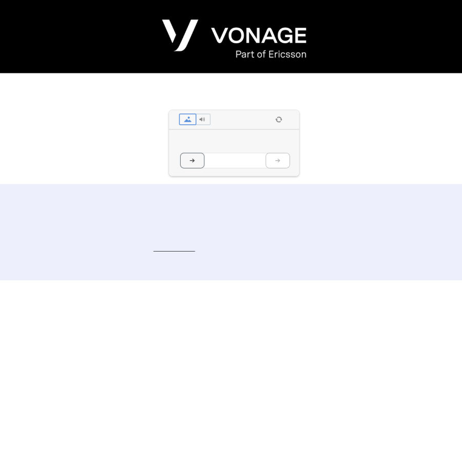 vonage.com homepage screenshot