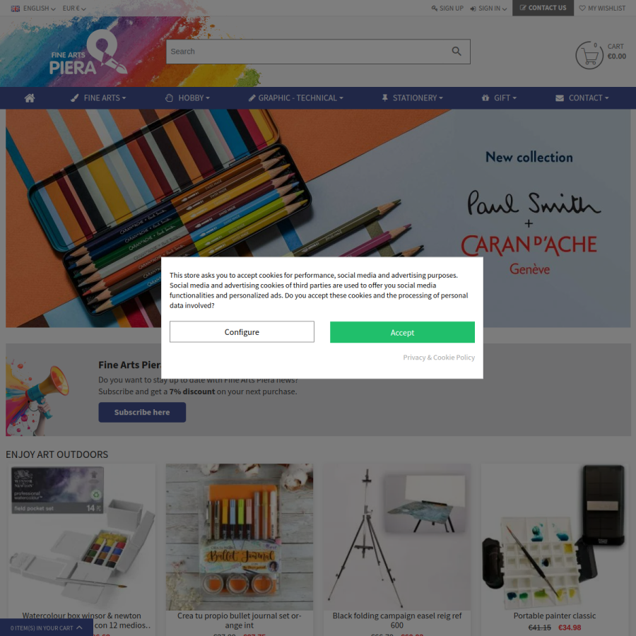 vpiera.com homepage screenshot