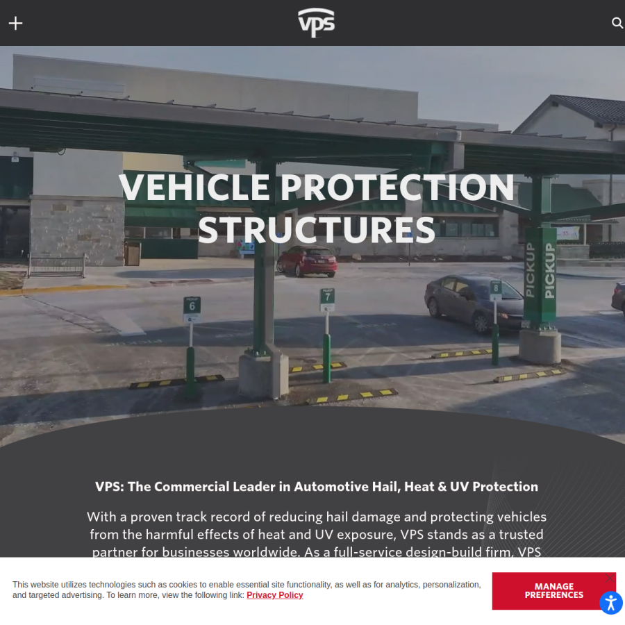 vpslp.com homepage screenshot