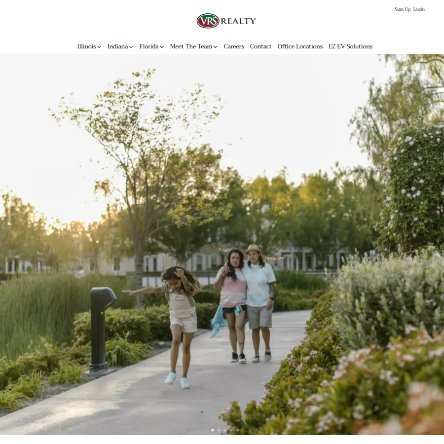 vrsrealty.com homepage screenshot