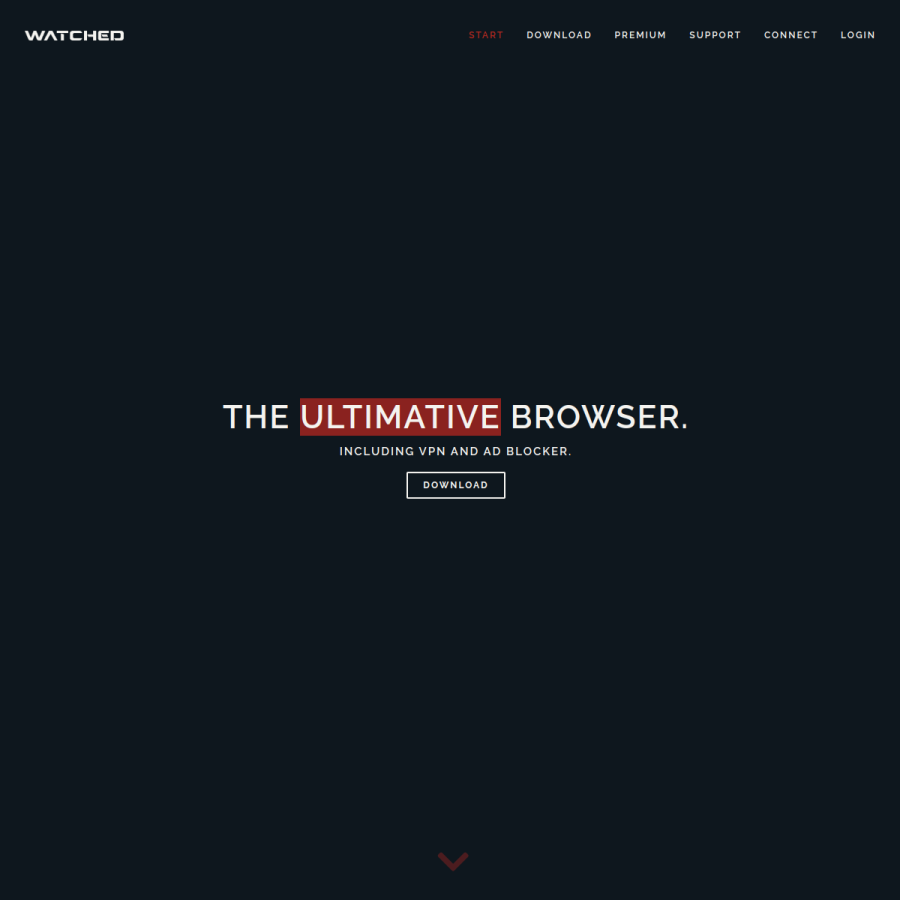 watched.com homepage screenshot