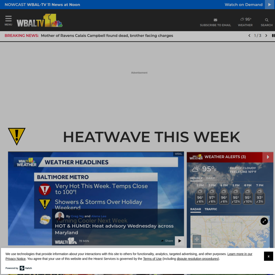 wbaltv.com homepage screenshot