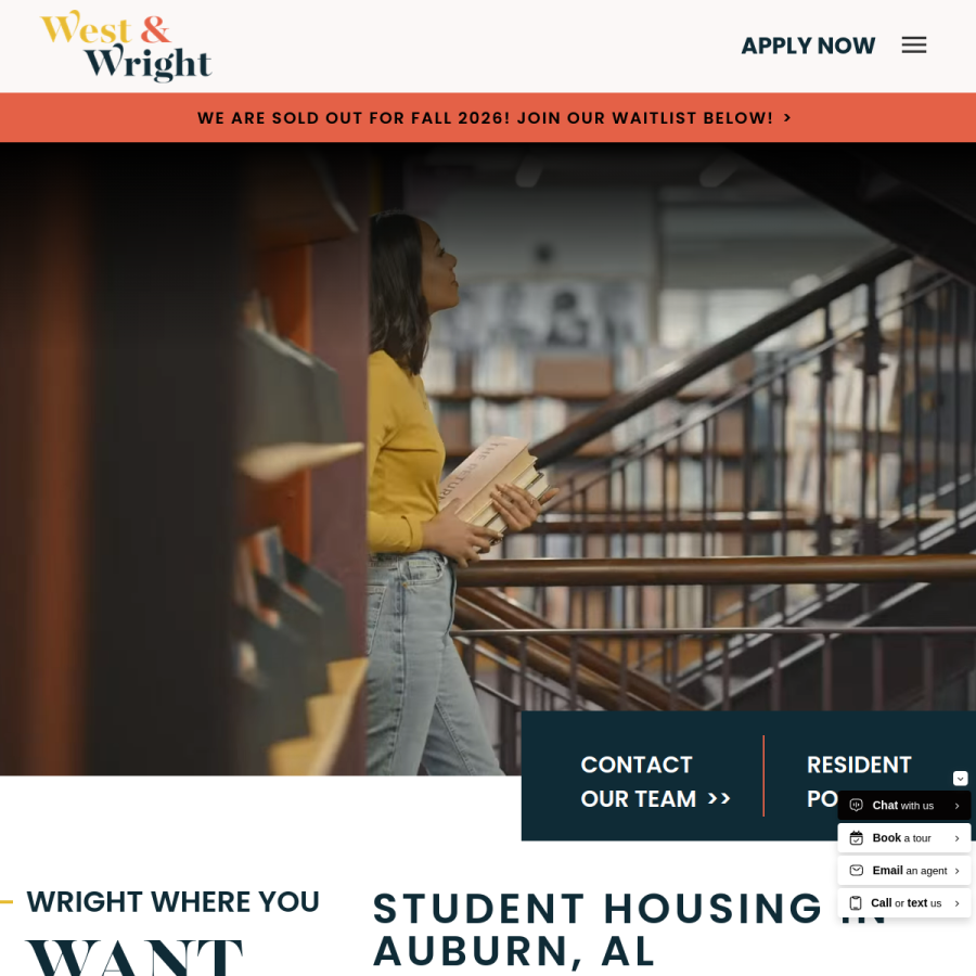westandwright.com homepage screenshot