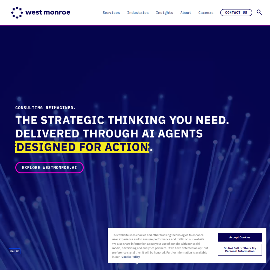 westmonroe.com homepage screenshot