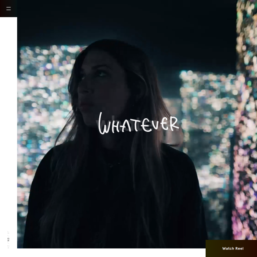 whatever.co homepage screenshot