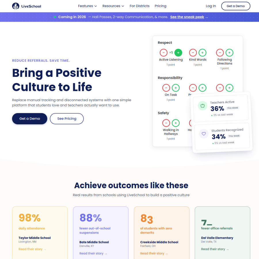 whyliveschool.com homepage screenshot