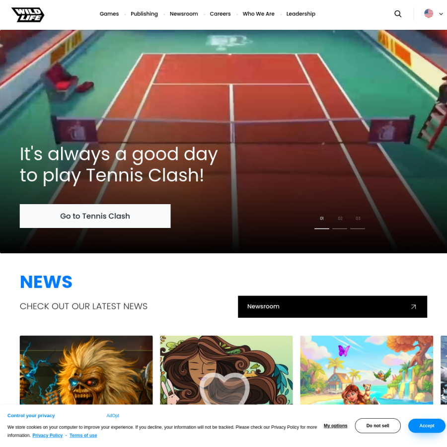 wildlifestudios.com homepage screenshot