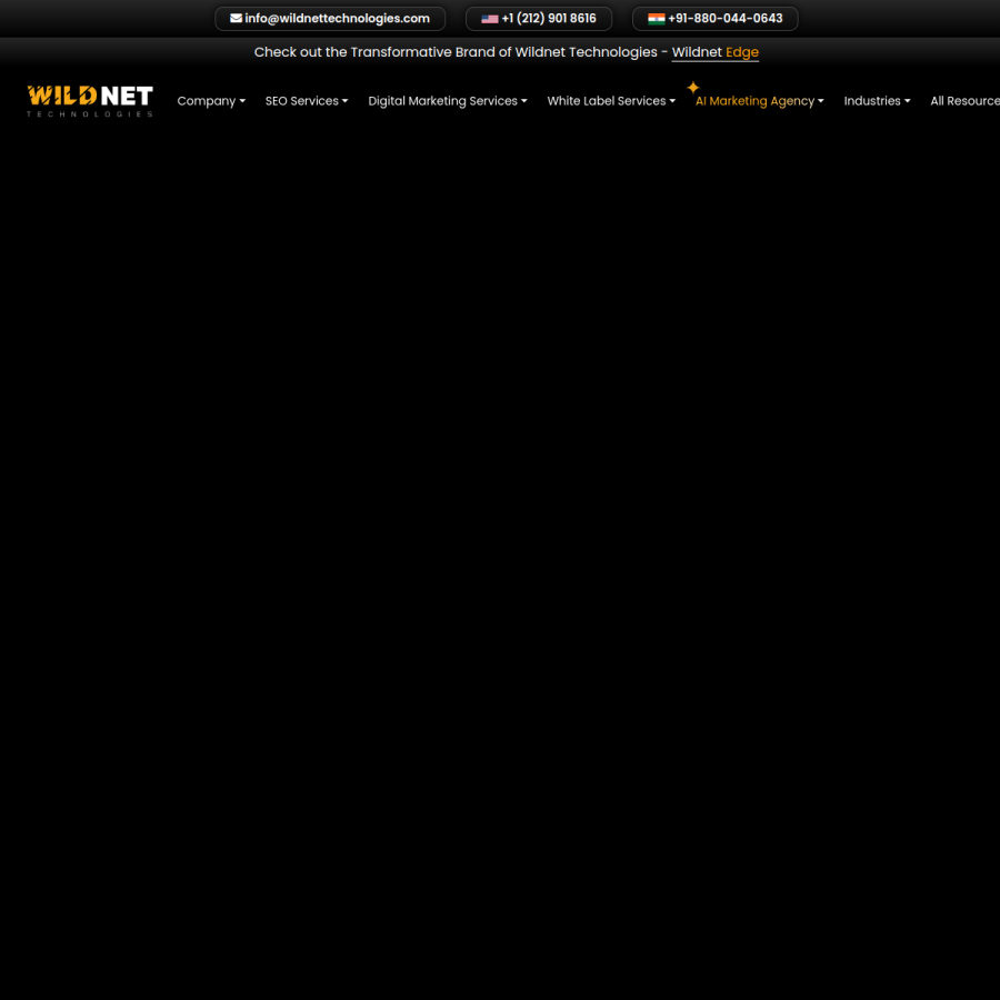 wildnettechnologies.com homepage screenshot