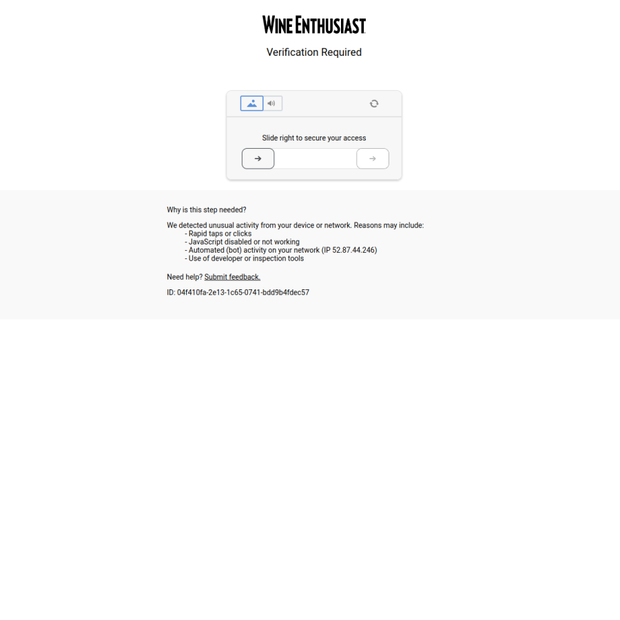 wineenthusiast.com homepage screenshot