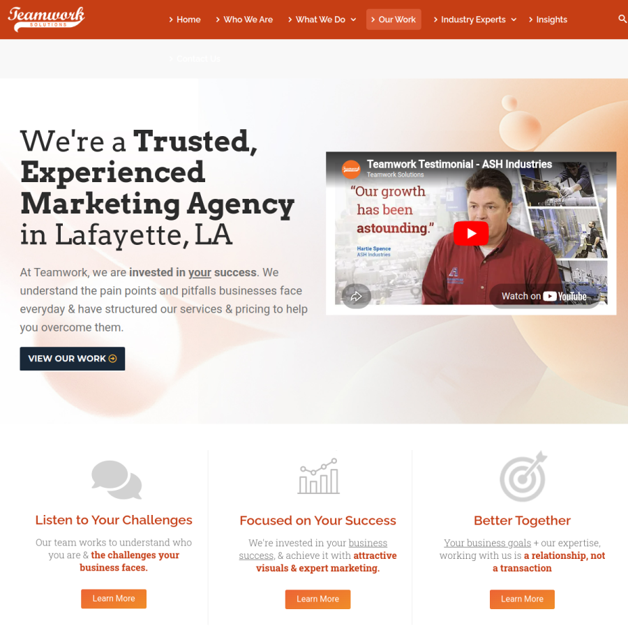 winwithteamwork.com homepage screenshot