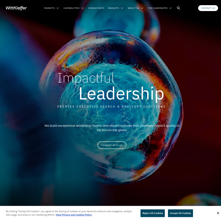 wittkieffer.com homepage screenshot