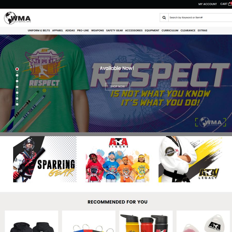 wmaonline.com homepage screenshot