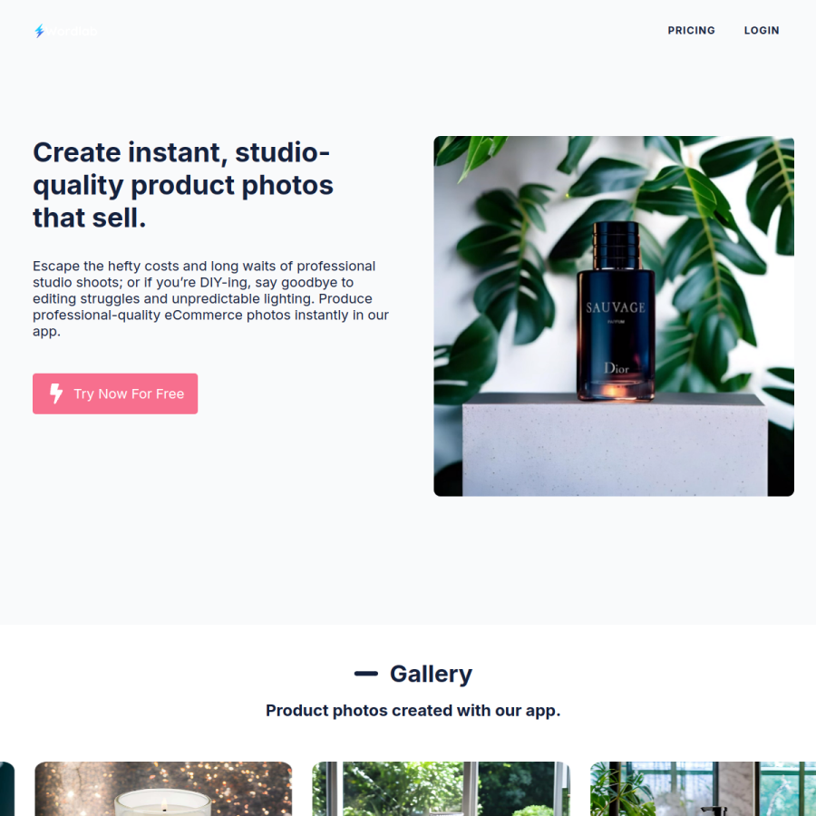 wordlab.io homepage screenshot