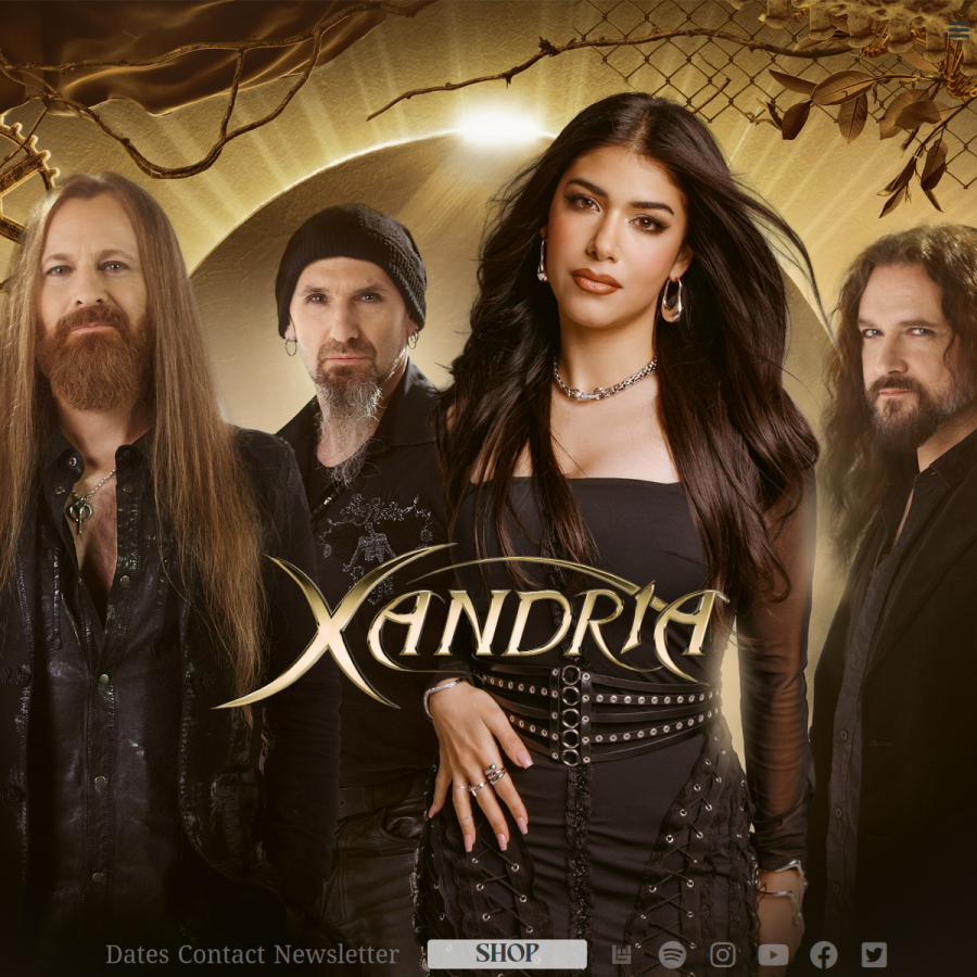 xandria.de homepage screenshot