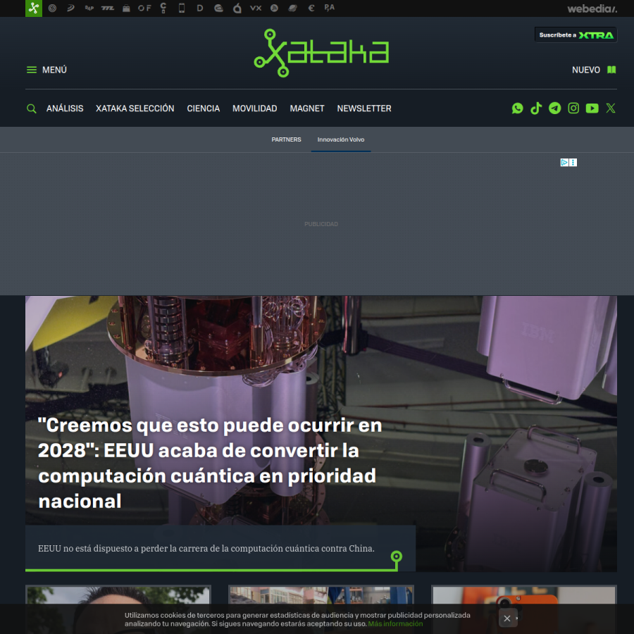 xataka.com homepage screenshot