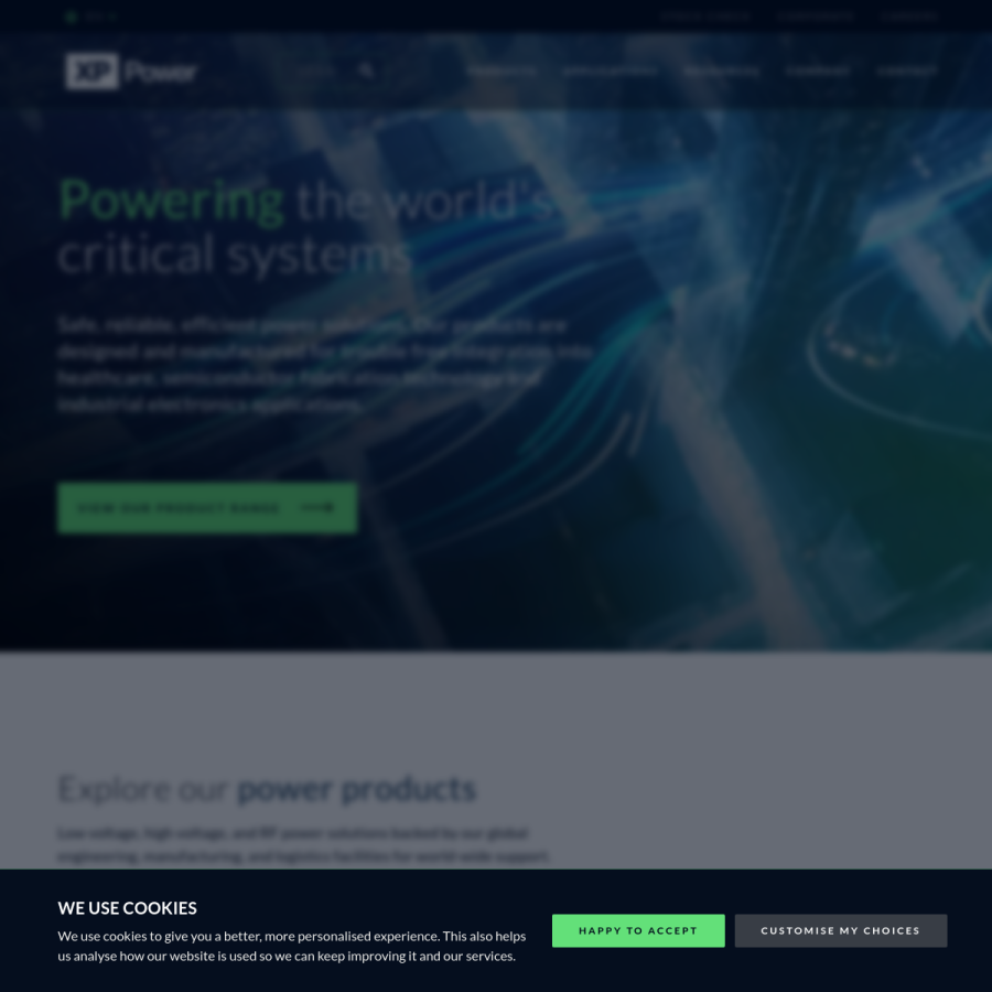 xppower.com homepage screenshot