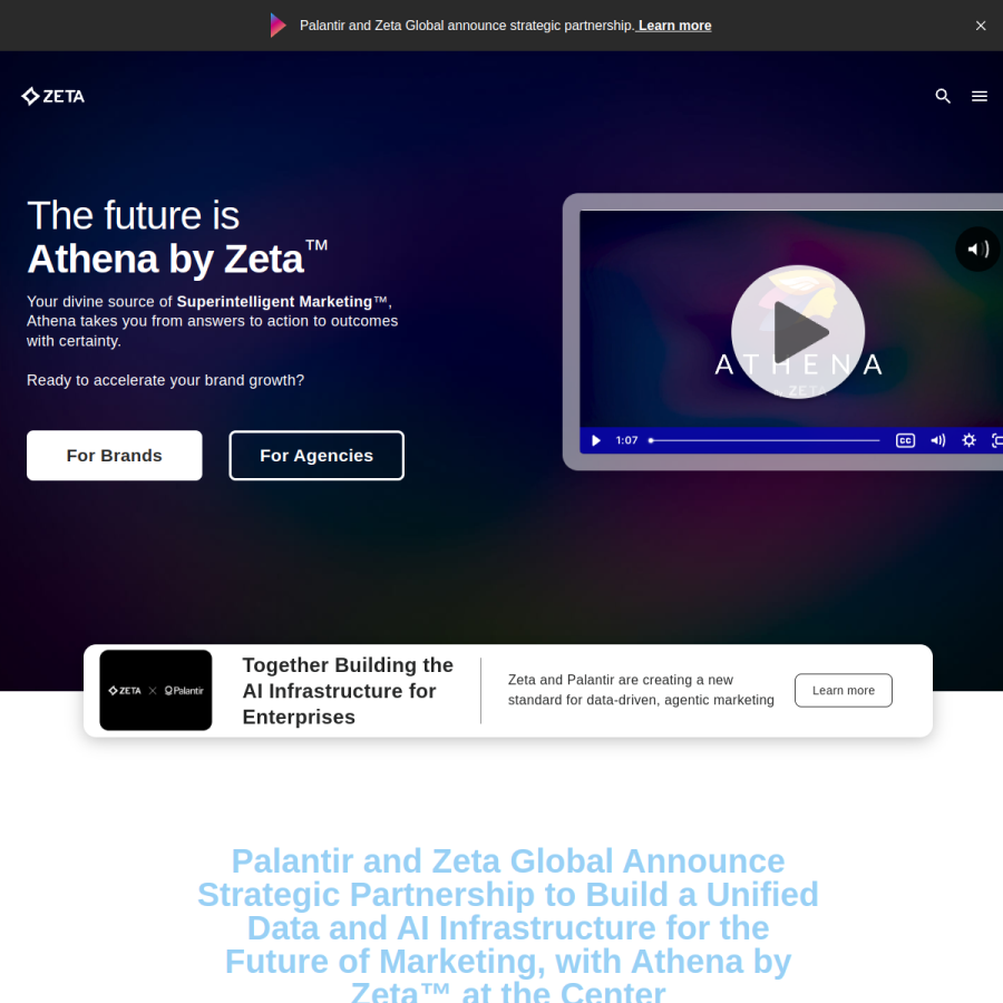 zetaglobal.com homepage screenshot