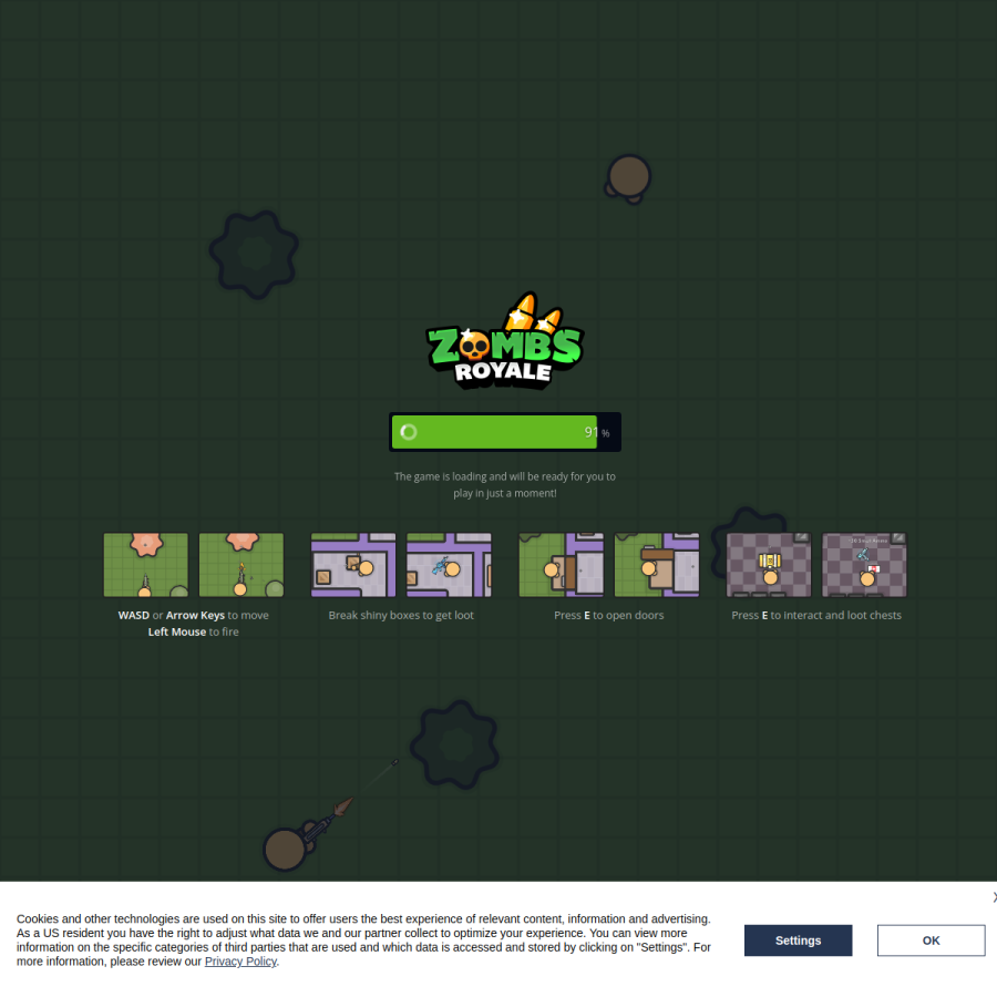 zombsroyale.io homepage screenshot