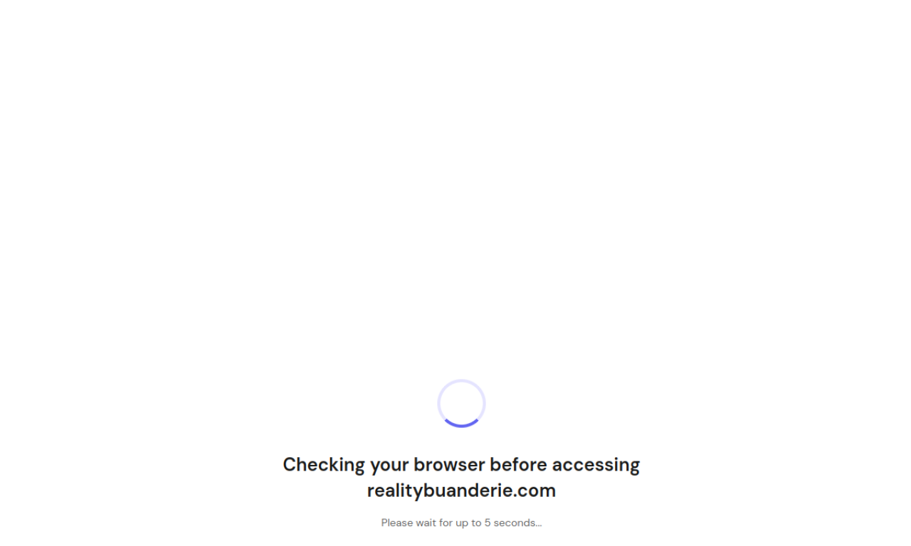 Reality Buanderie