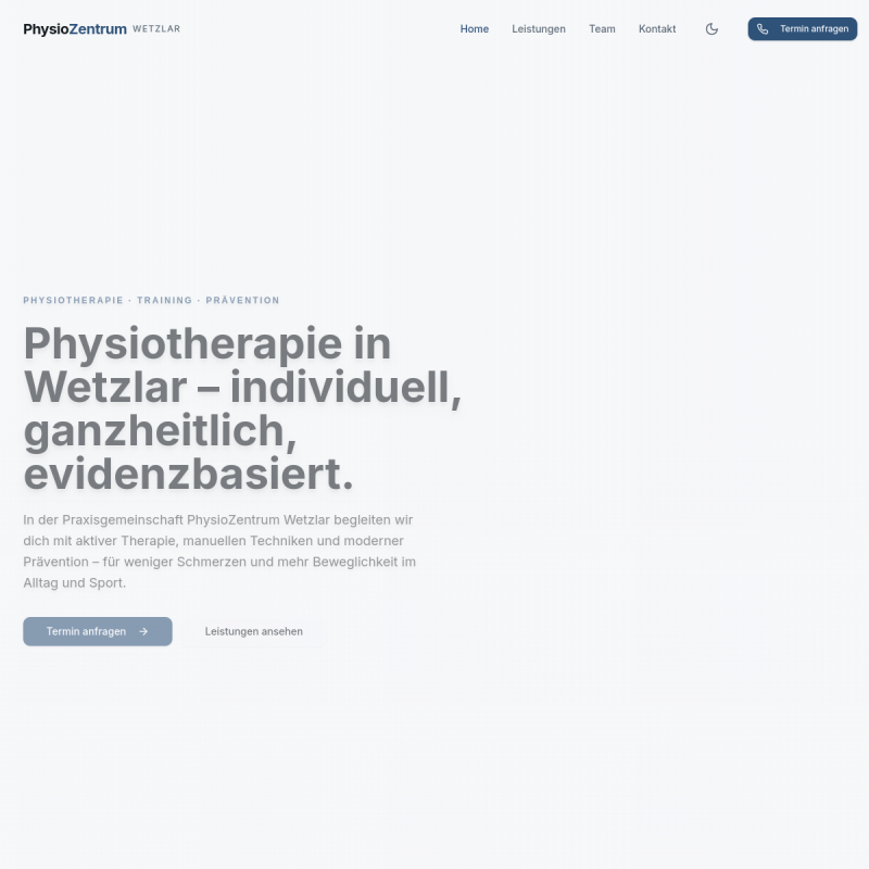 Vorschau Physiozentrum Wetzlar